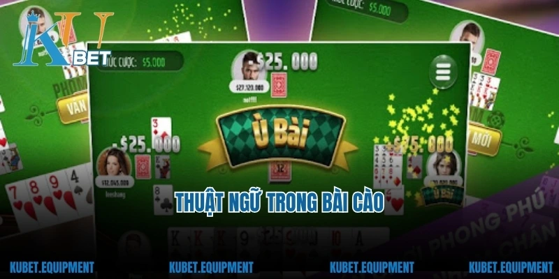 Thuật ngữ trong Bài Cào